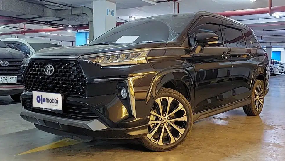 TDP 12JT, Toyota Avanza 1.5 New Veloz Q TSS Bensin-AT Hitam 2023