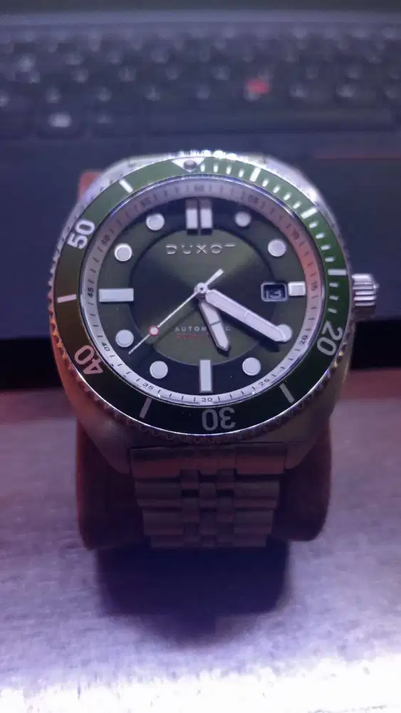 Duxot Automatic Diver Green – Original Fullset