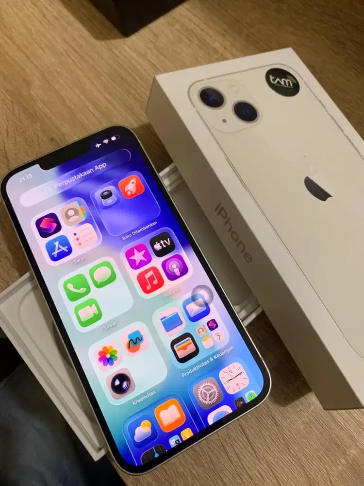 IPHONE 13 128GB IBOX NOKEN FULL ORIGINAL