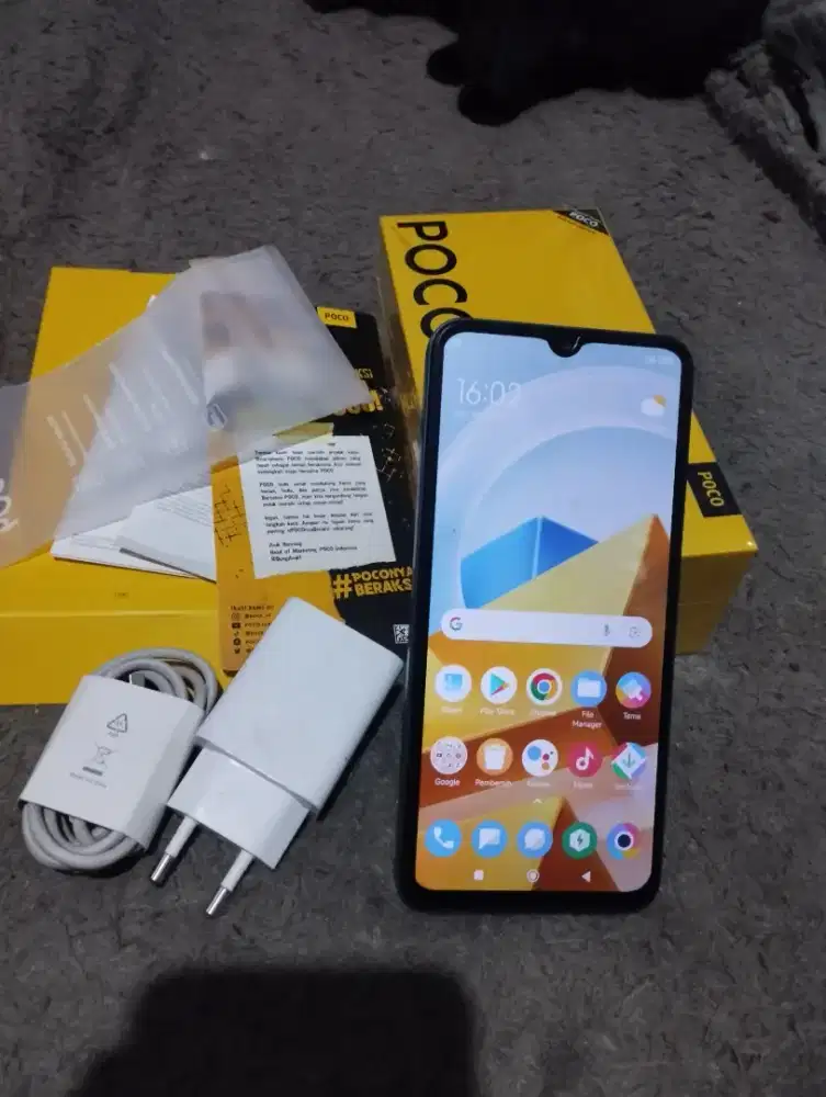 Poco M5 ram 4/64 fullset Full oriian