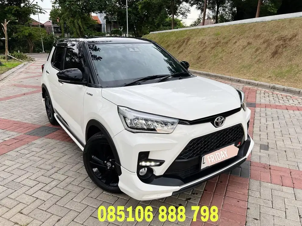 KM 20rb | TOYOTA RAIZE TSS GR 2023 CAT ORI 100% no brio atto creta hrv