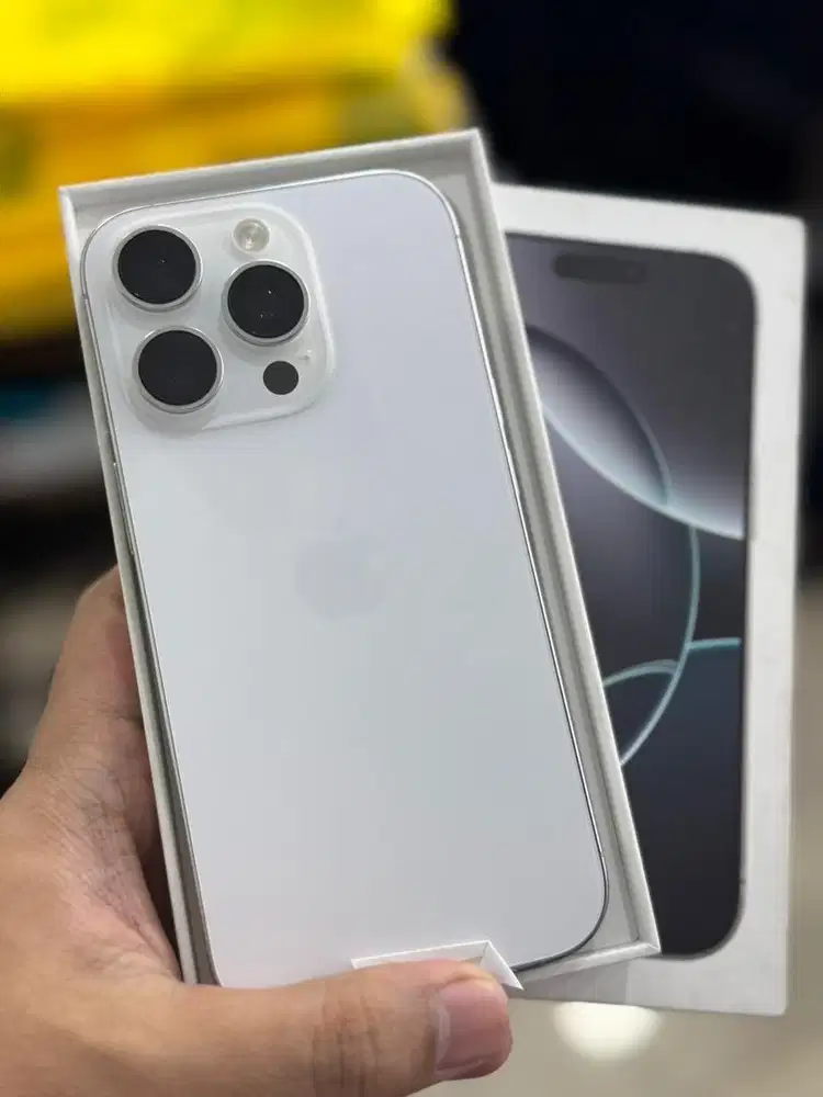 iPhone 16 Pro 256gb Resmi iBox Fullset Mulus