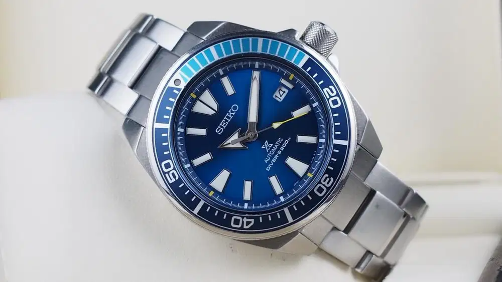 SEIKO PROSPEX DIVER SAMURAI BLUE LAGOON LIMITED EDITION