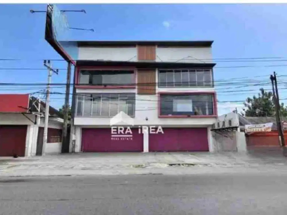 ruang usaha 3lantai disewakan  jogja di godean