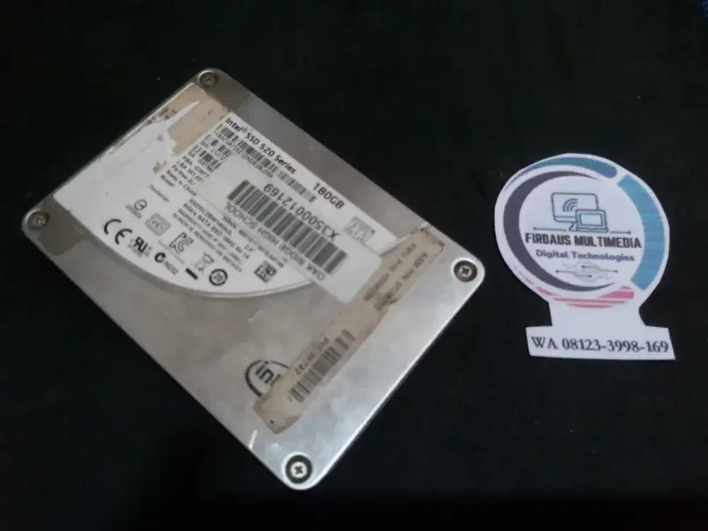 SSD SATA Intel 180GB untuk Laptop CPU Komputer Notebook SSD External