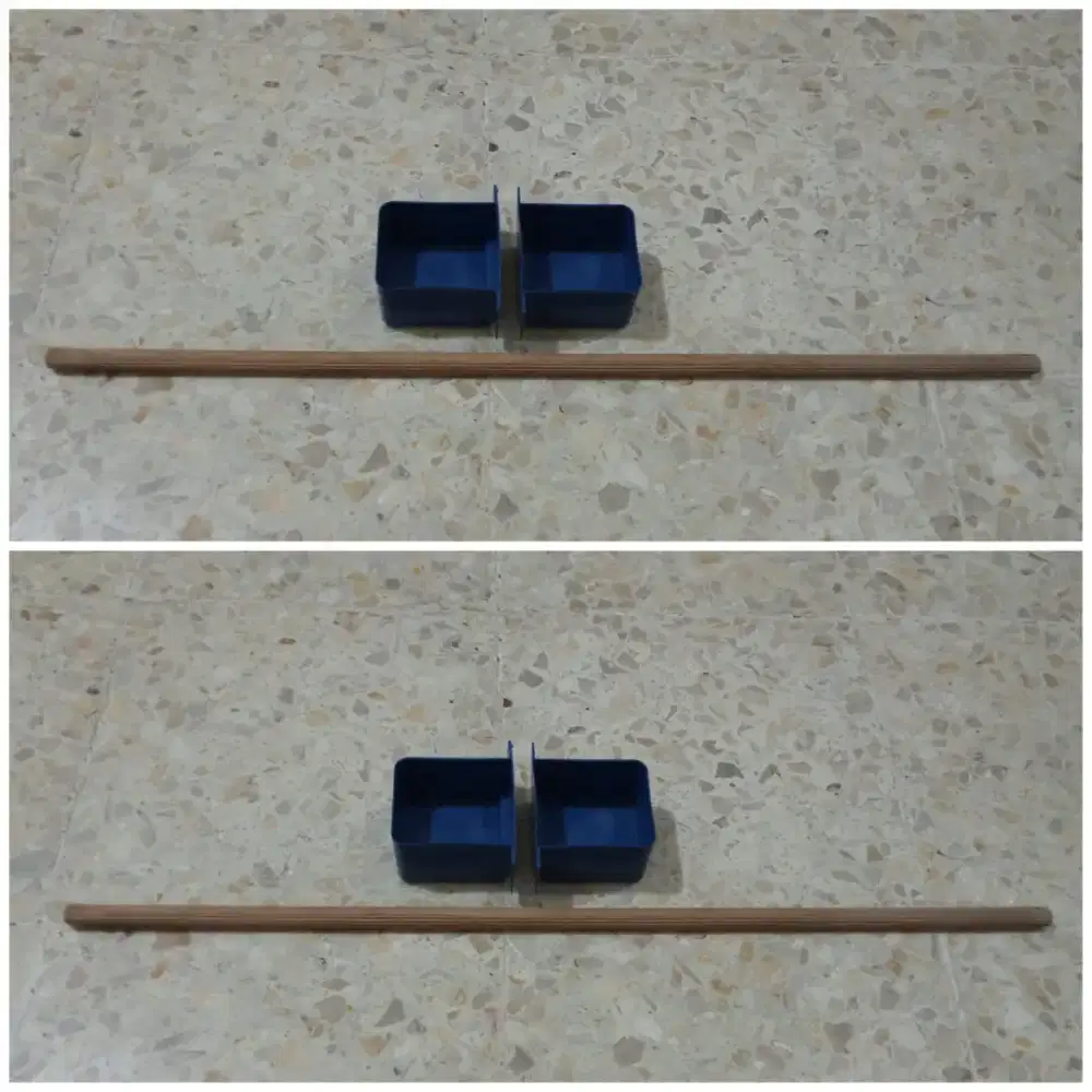 Tangkringan Tempat Makan Minum Burung Kandang Besi Kotak