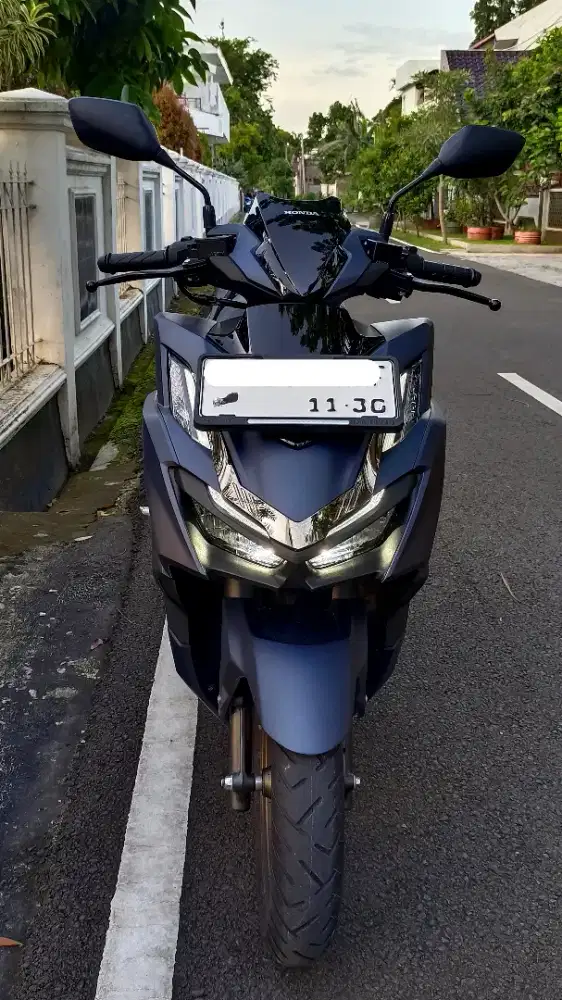 Honda Vario 160 ABS Type Tertinggi 2025 KM 1119 Biru Favorit Like New