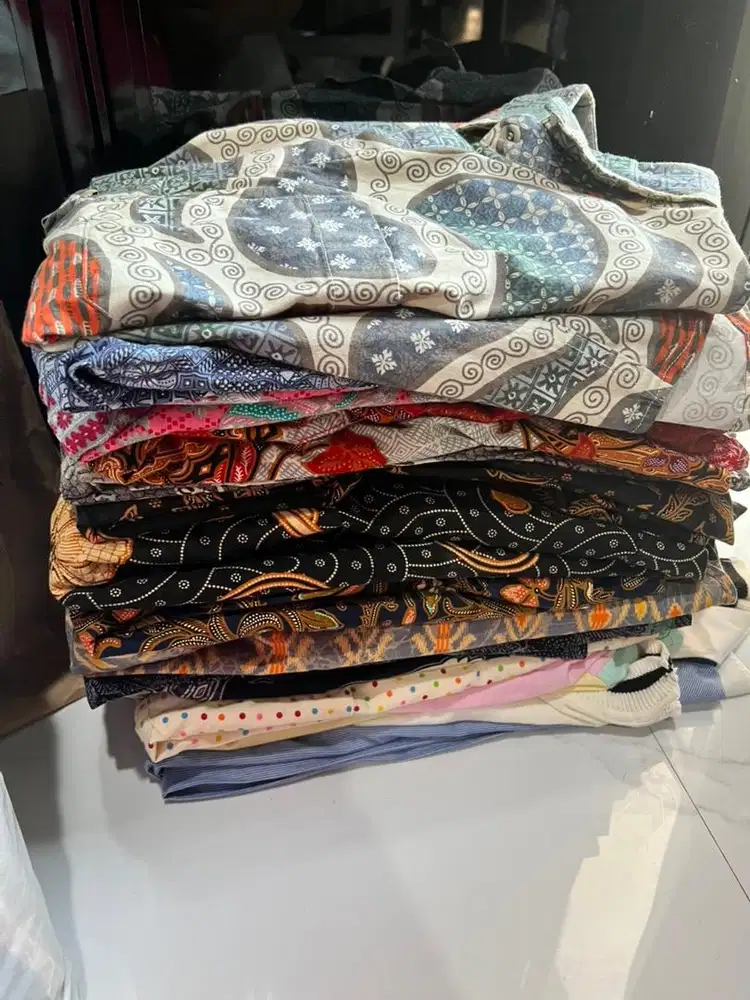 Kemeja, Batik Premium, Baju, Celana Pria