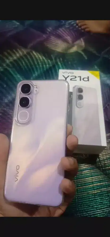 Vivo y21d ram 4+4 / 128 beli baru 5 hari lalu