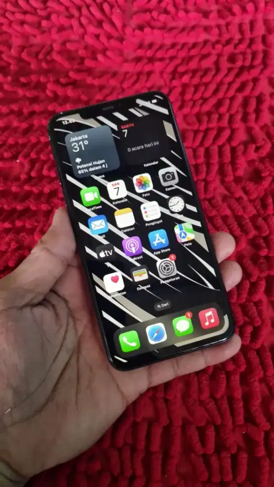 iPhone 11 pro max 256 gb mulus all op face id off trutone on