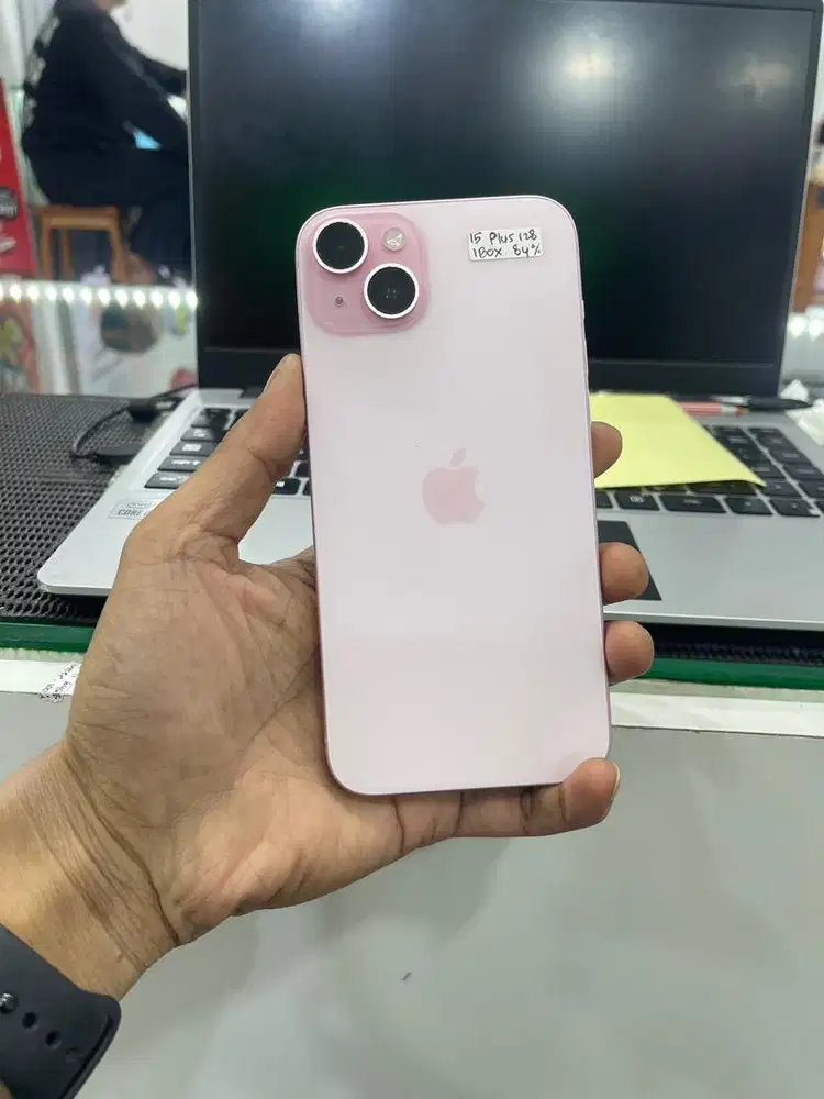 Iphone 15 plus 128gb second ibox PA/A mulus nominus fullset original