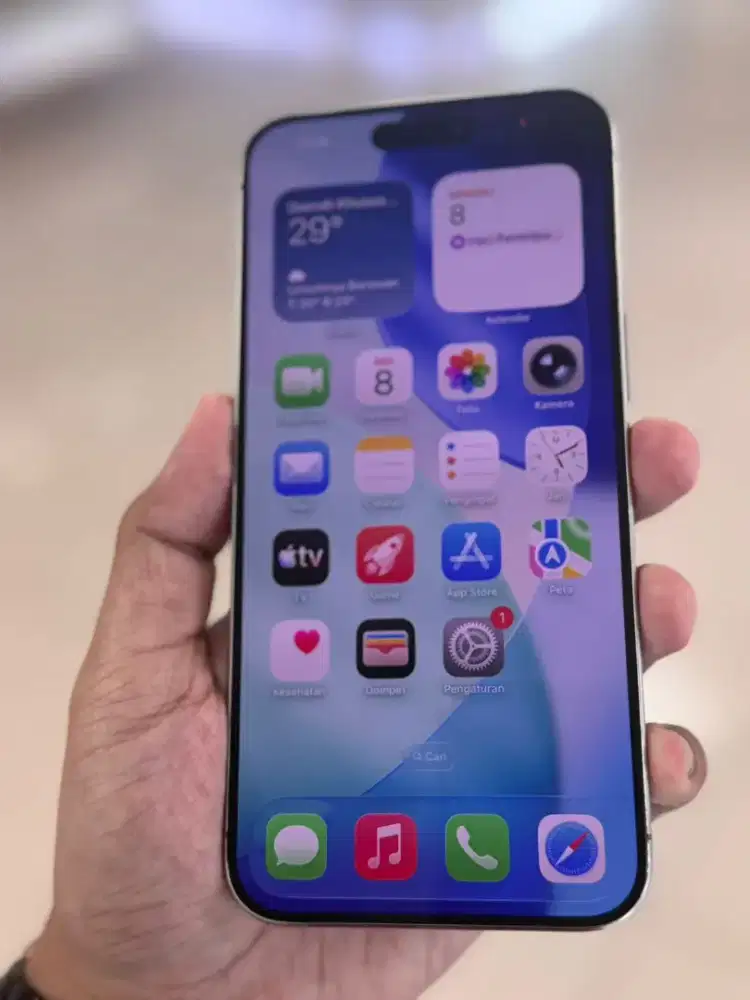 iPhone 15 Pro Max 256gb Inter All Op Fullset. Hb 100%