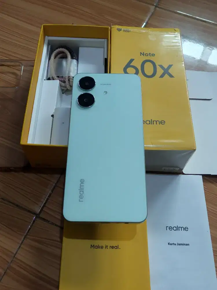 Realme Note 60x 4+8/128 Fullset Ori Muluss Garansi On