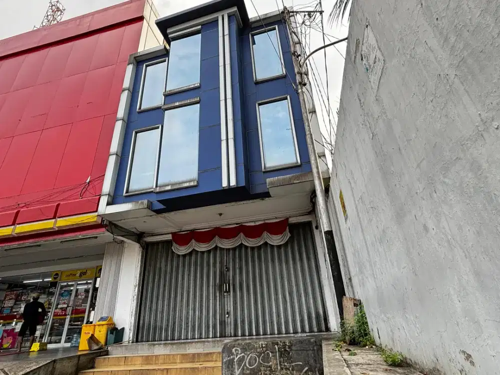 Ruko 3 Lantai di Area Komersil Otista Raya Jatinegara Ramai Dengan Tempat Usaha