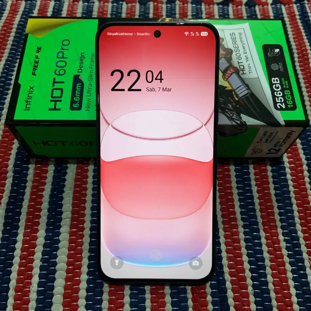 Infinix hot 60 Pro 8/256 lengkap