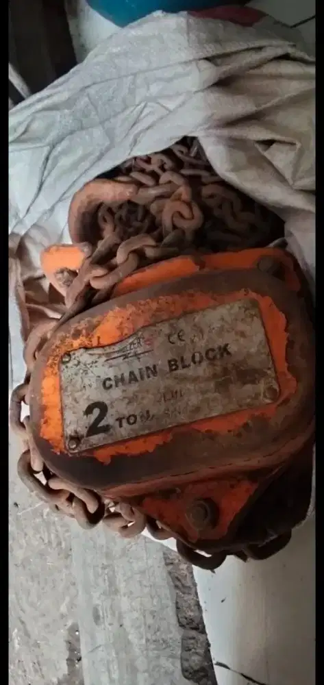 Jual takel beban 2 ton merk crain blok