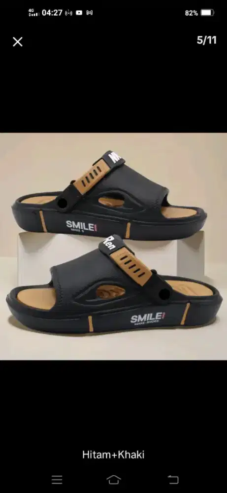 Sendal pria baru