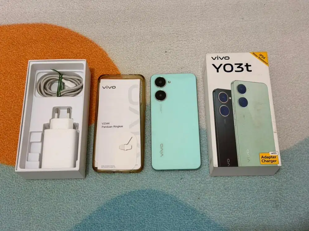 Vivo y03t 4/64gb mulus 1000% like new fullset