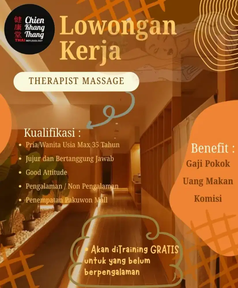 lowongan therapist