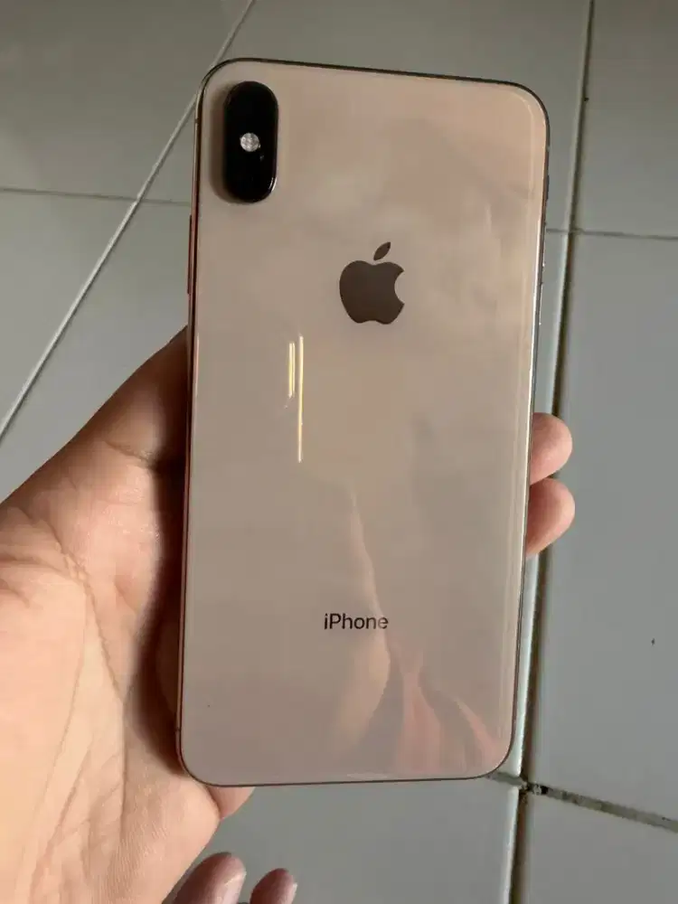 Dijual Iphone XS Max 256GB Gold Muluss