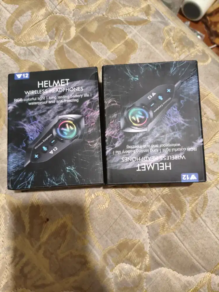 Semi Intercome / WIRELESS HEADPHONE untuk Helm helmet y12