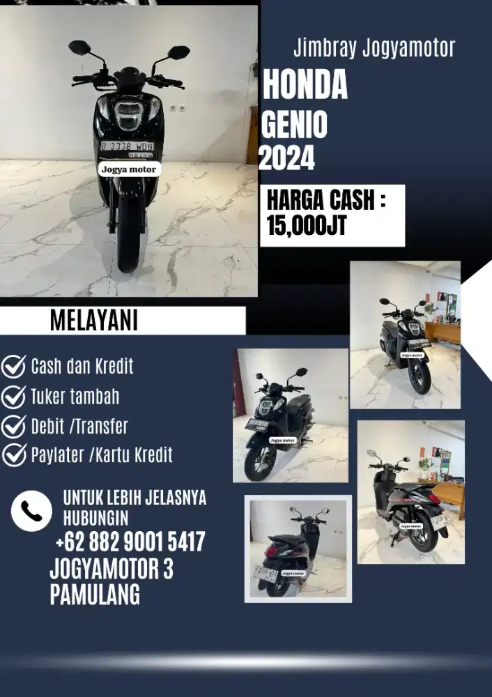 A_Honda Genio CBS Tahun 2024