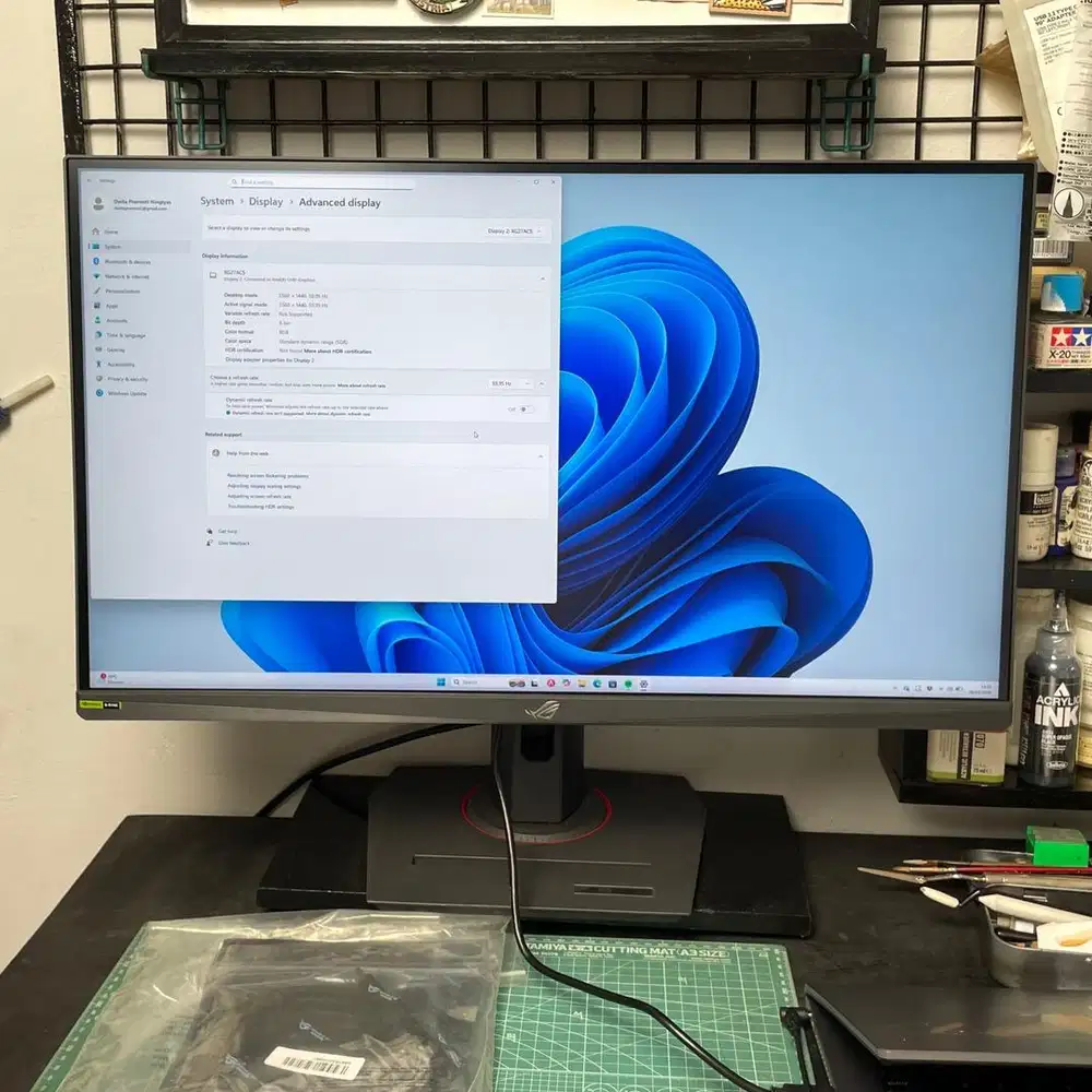 Monitor Asus ROG Strix XG27ACS 180hz