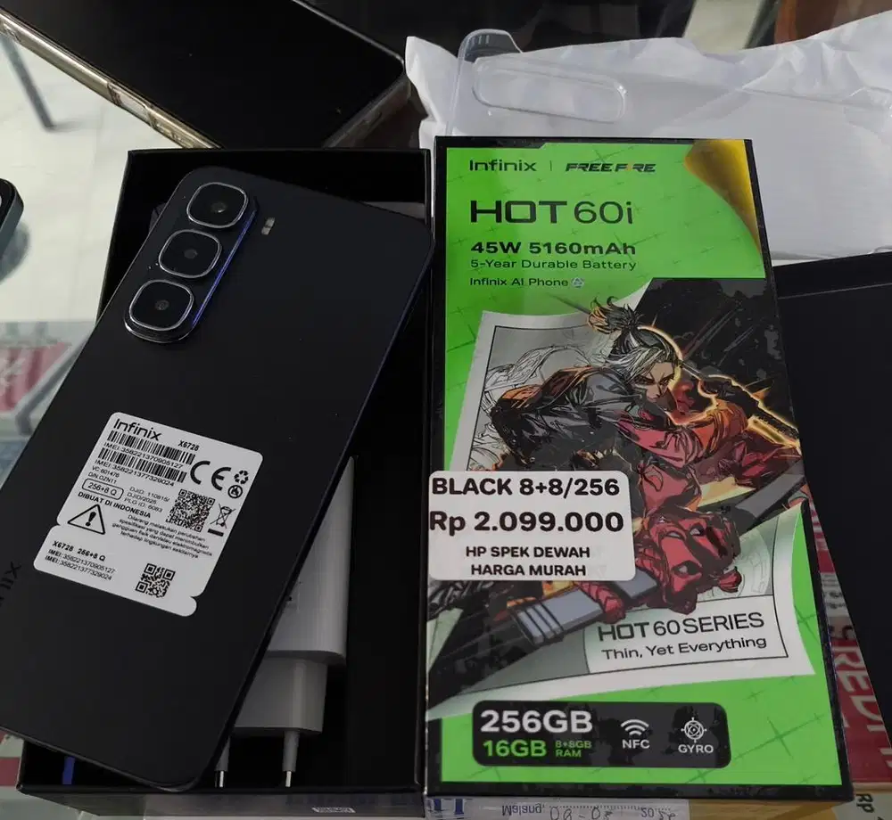 Infinix hot 60i 8/256