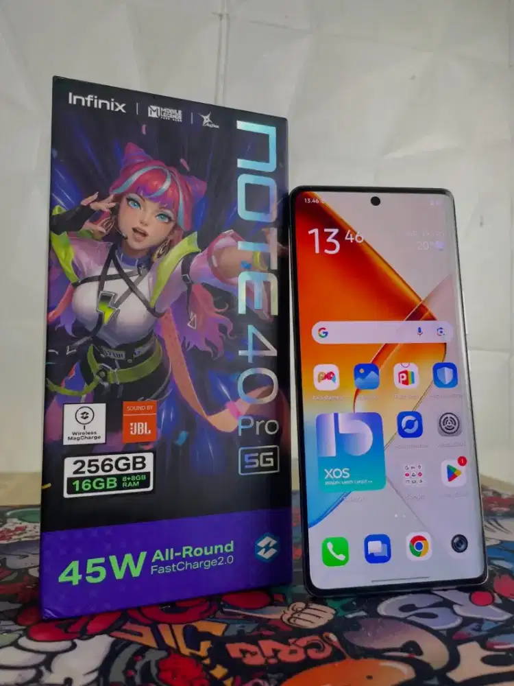 Infinix Note 40 Pro 8/256 GB Lengkap