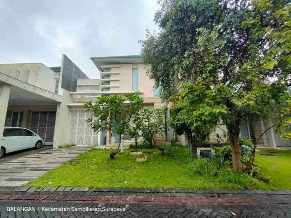 Dijual Via Lelang  Rumah lokasi Perumahan Pakuwon Indah Cluster The Mansion Surabaya