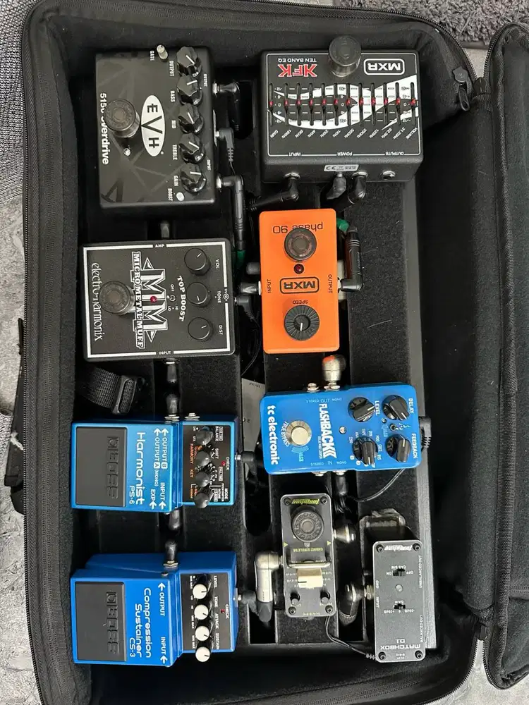 Efek Stomp Box Boss Mxr Tc Electronic Electro Harmonix Like new 99%