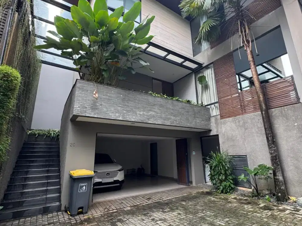 DIJUAL CILANDAK TOWNHOUSE BELAKANG CITOS MODERN TROPIS DEKAT CIPETE RAYA