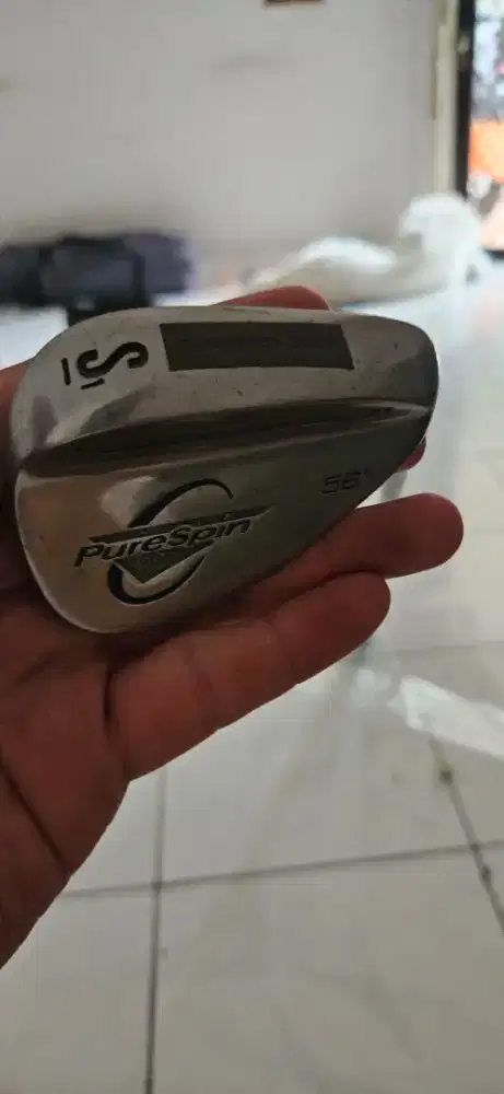 Purespind Diamond Face Sand Wedge 56 degree with steel stiff