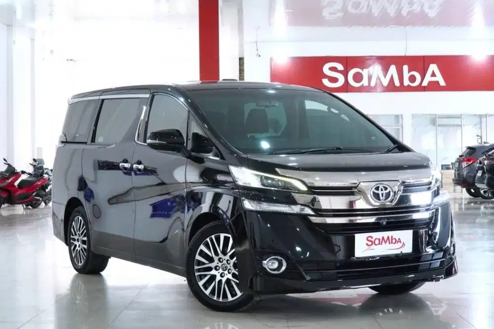 TOYOTA VELLFIRE G ATPM AT 2017...PAJAK MARET 2027