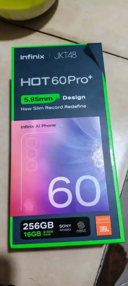 Infinix hot 60 pro+ 8+8/256
