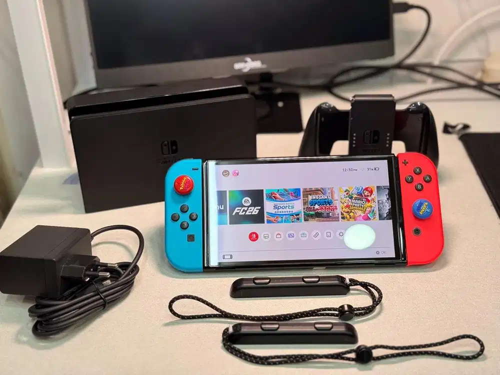 Nintendo Switch OLED Neon 256GB Fullgame