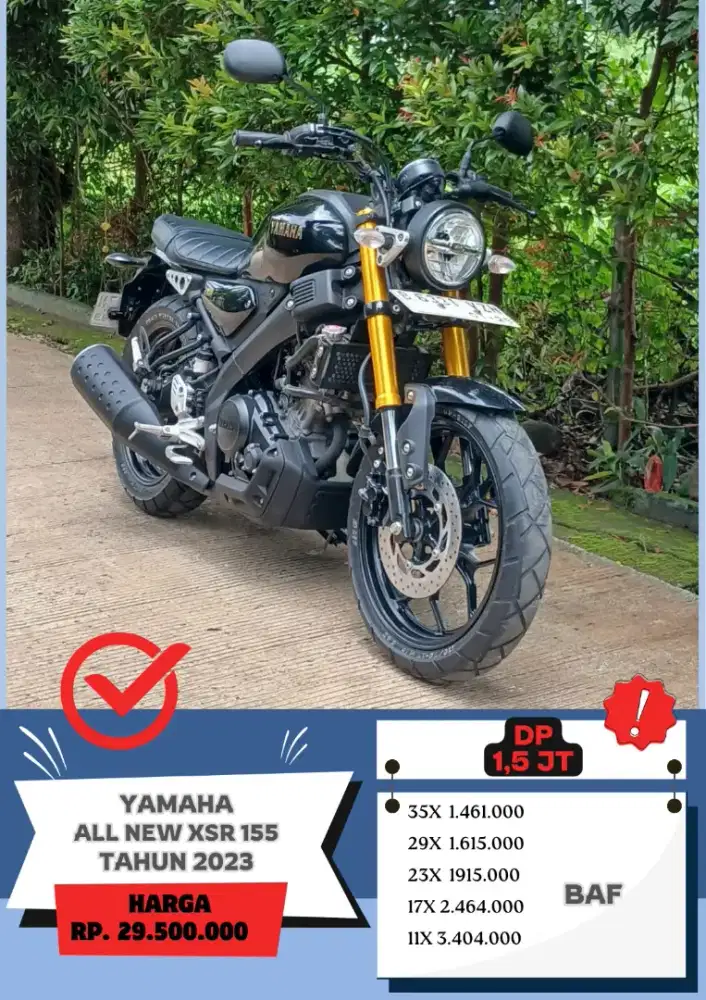 Yamaha All New XSR 155 2023