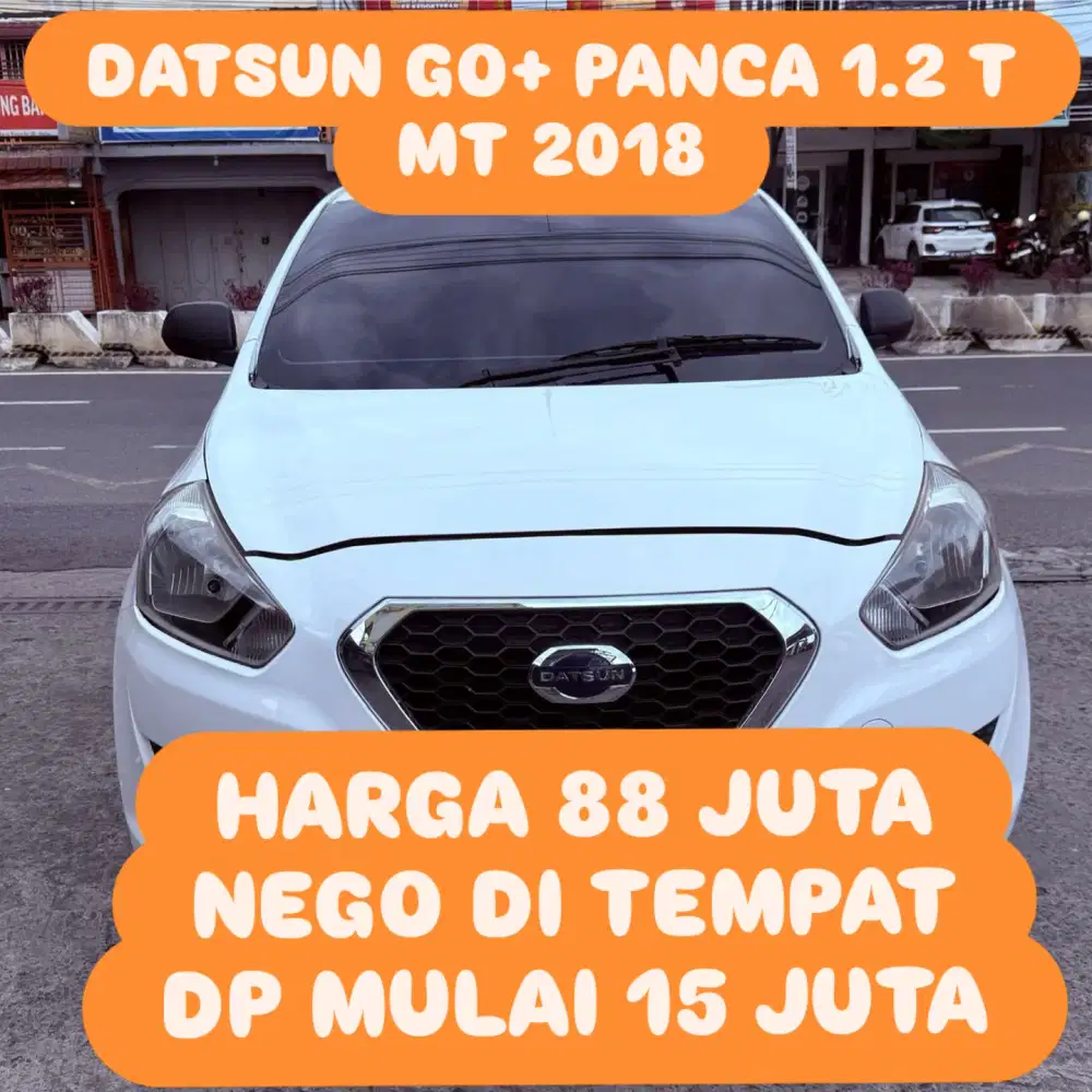 Datsun Go+ Panca 2018 Bensin DP 15 JUTA