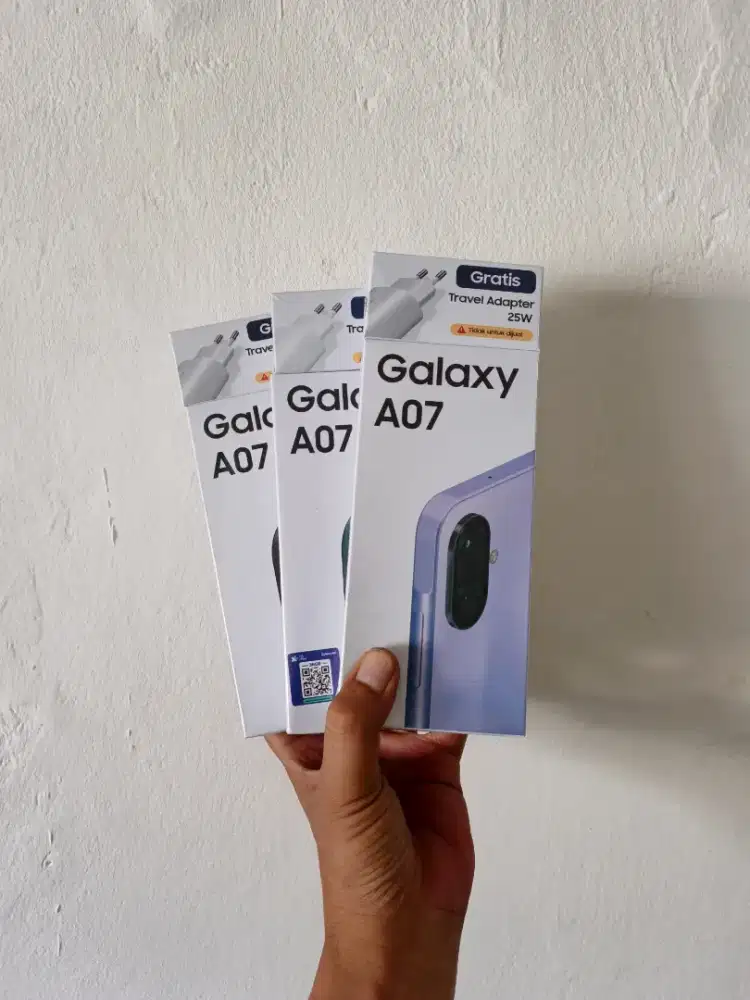 [ Fast respon WA ] Samsung Galaxy A07 4/128 Garansi resmi 1thn