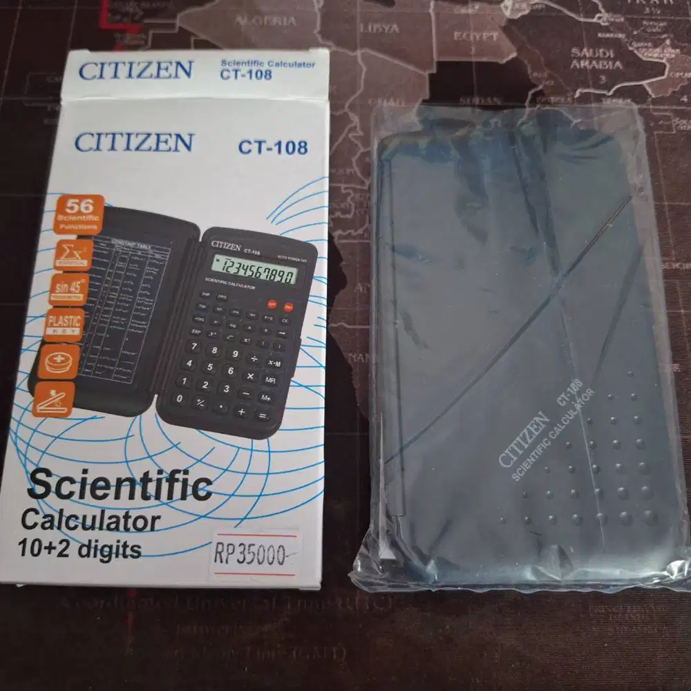 Kalkulator Scientific Citizen CT-108 56 Functions | Kalkulator Matemat