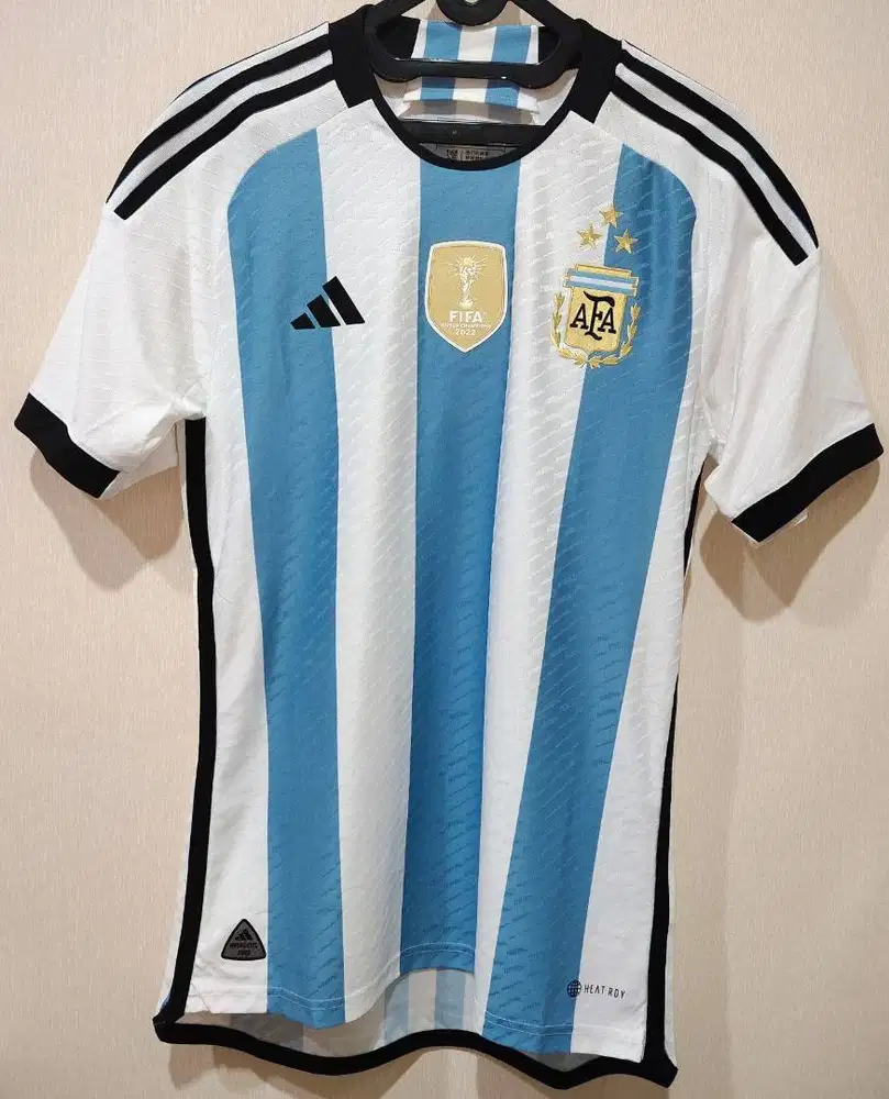 Jersey original Argentina home 2022 winners player issue ADIDAS