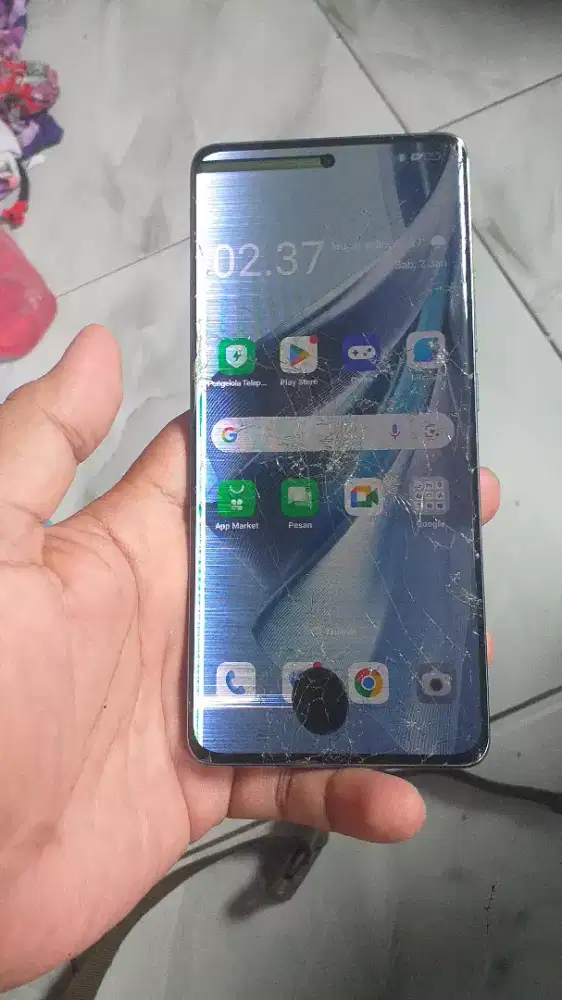 Dijual oppo reno 10 minus lcd sama bengkok dikit mesin aman