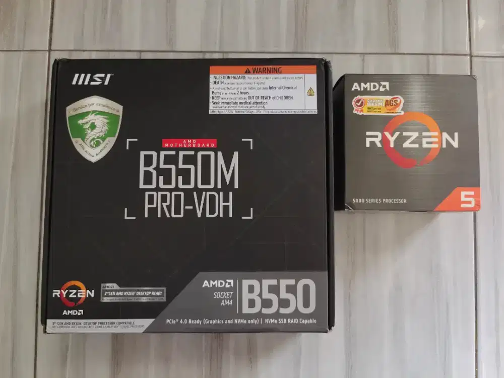 B550m Pro vdh + Ryzen 5600x