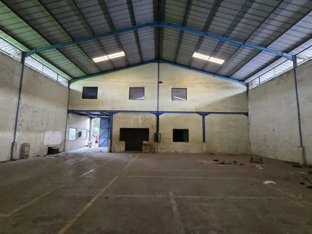 Bisa Nego! Gudang + Tanah 2130meter SHM Akses Container di Pergudangan Akong Sepatan Tangerang