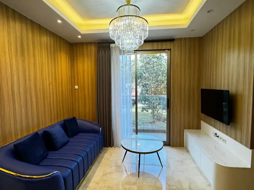 Dijual full furnish mewah apartement hegarmanah residence 2 bedroom*