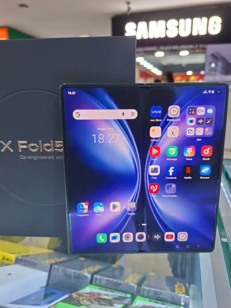Vivo X Fold 5 ram 16/512gb garansi agus 2026