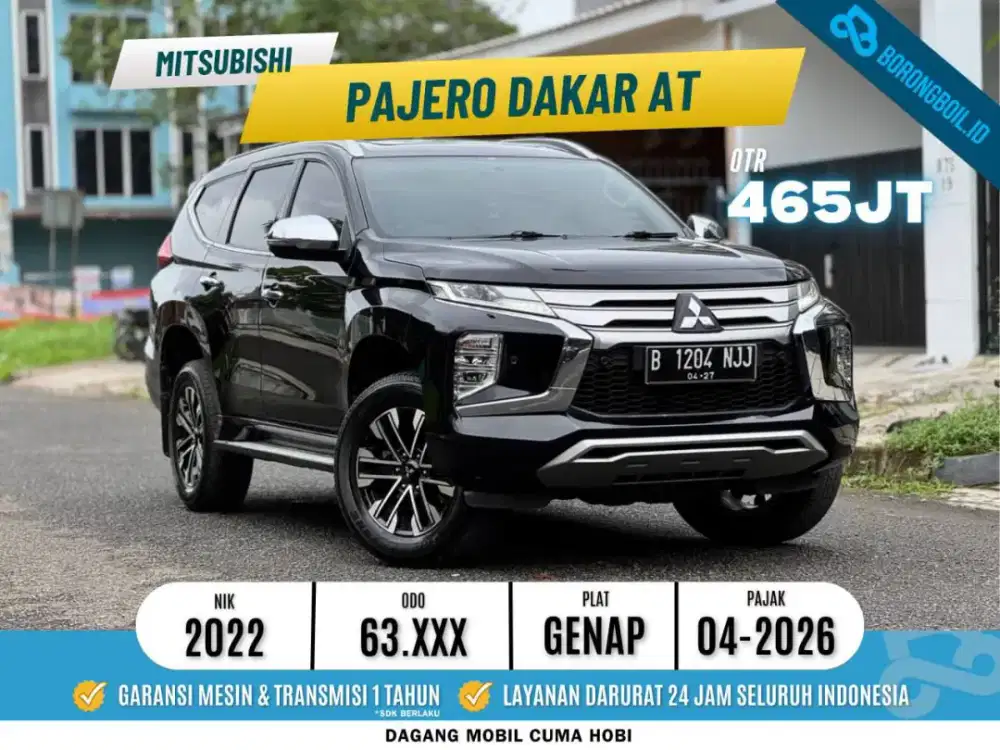 Pajero Dakar 2022 Hitam