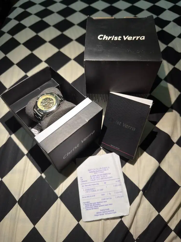 Jam Tangan Christ Verra C 71062L-11 CMP Automatic Original