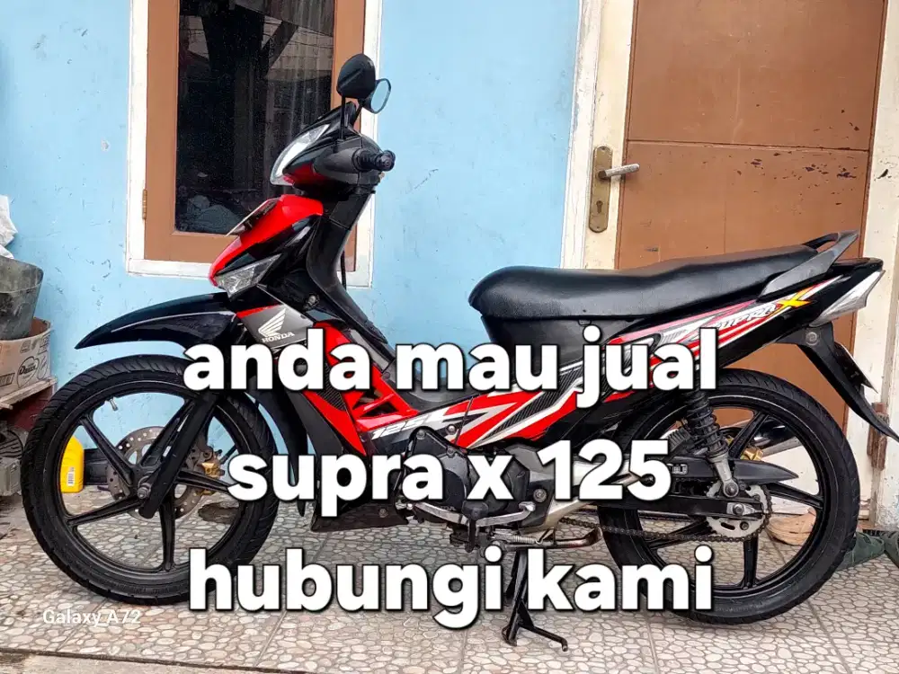 menerima dan membeli supra x 2012