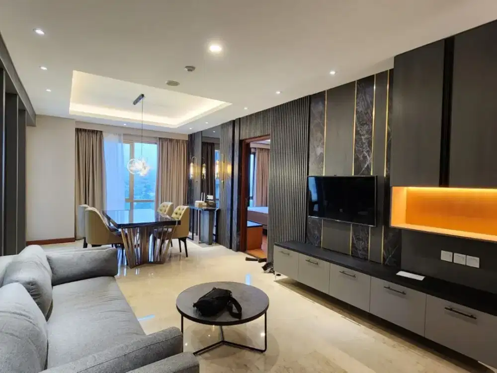 Disewa full furnish mewah apartement hegarmanah residence 3 bedroom private lift*